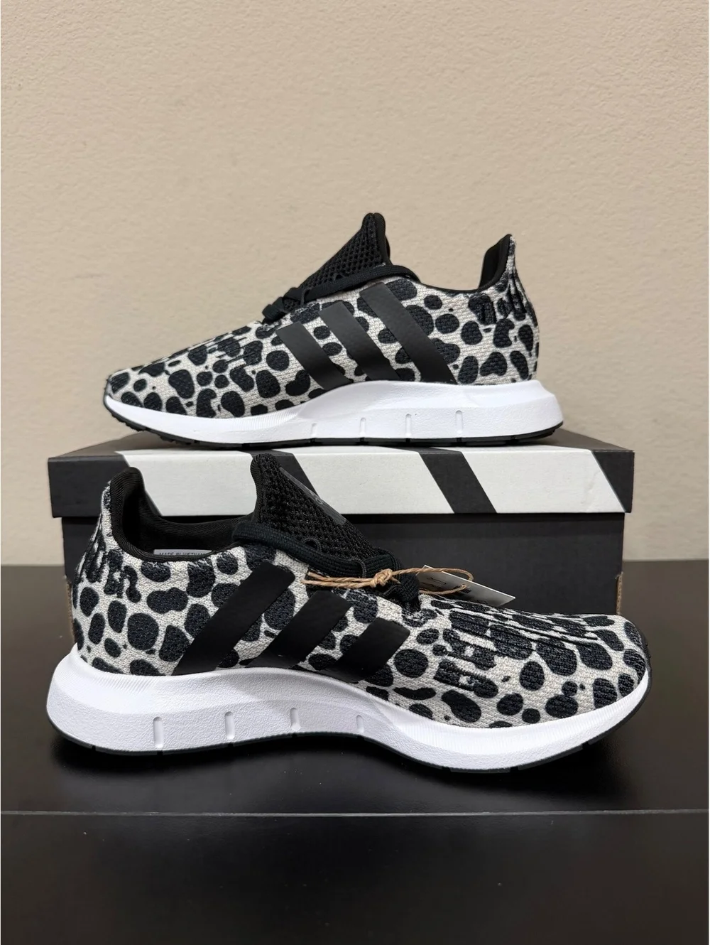 Size 5 - Adidas Women’s Swift Run 1.0 “Animal Print”